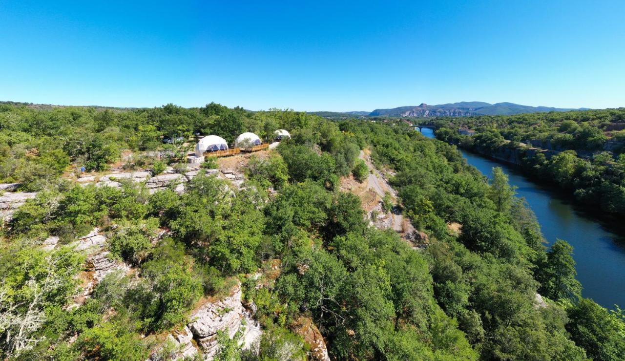 Les Domes Des Gorges Hotel Ruoms Kültér fotó