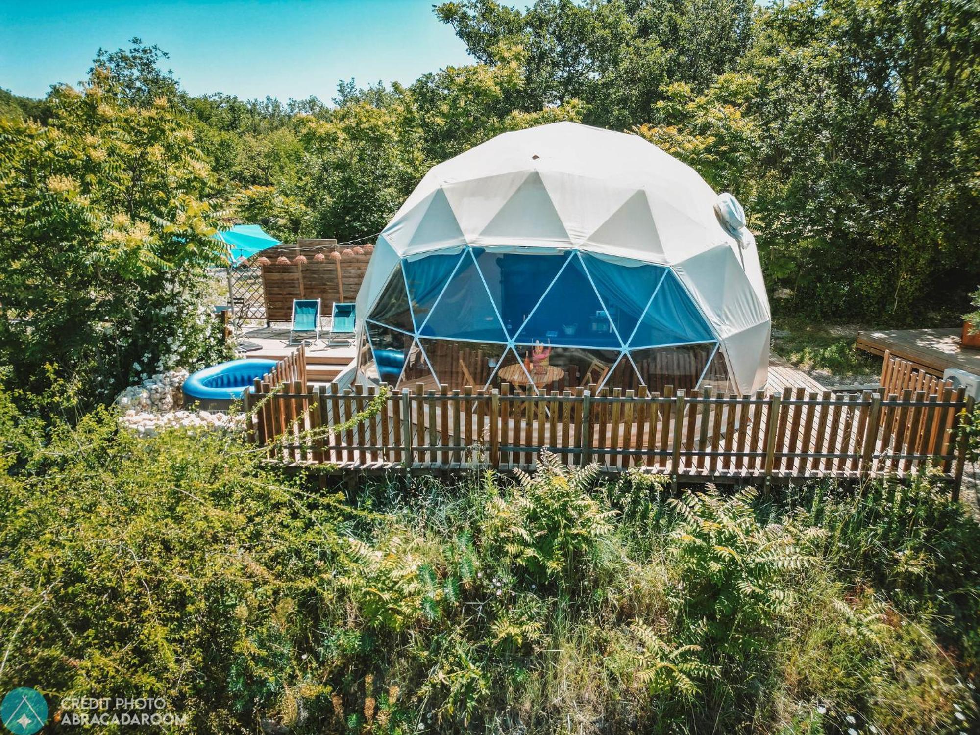 Les Domes Des Gorges Hotel Ruoms Kültér fotó